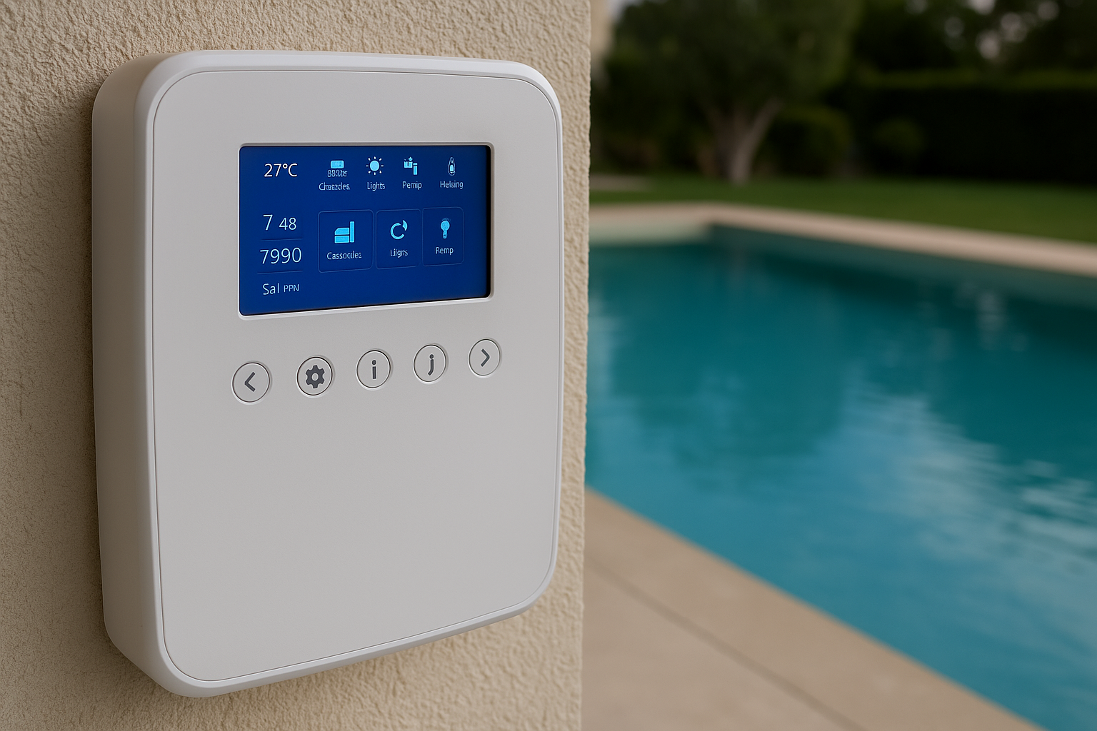 Αυτοματισμοί πισίνας